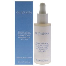 Olivanna Sun Defence Sunscreen Drops High Protection SPF 50 , 0.9 oz Drops