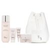 CHRISTIAN DIOR - Capture Total Cell Bucket Pouch Mini Set: Intensive Essence Lotion 50ml+Le Serum 5ml+Eye Serum 3ml+Firming Wrinkle Creme 15ml 4pcs +