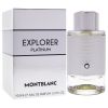 Explorer Platinum by Mont Blanc for Men - 3.3 oz EDP Spray