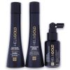 The Volume Series Travel Kit by Helis Gold for Unisex - 3 Pc 3.3oz Weightless Conditioner, 3.3oz Volumize Shampoo