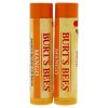 Mango Moisturizing Lip Balm Twin Pack by Burts Bees for Unisex - 2 x 0.15 oz Lip Balm