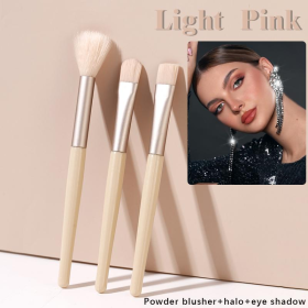 Makeup Brush Three Piece Set (Option: Color03)