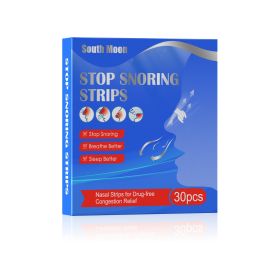 South Moon Relieves Nasal Obstruction Nasal Dilation Discomfort Relieves Sleep Disorders Snoring Nose Ventilation Patch (Option: 3pcs)