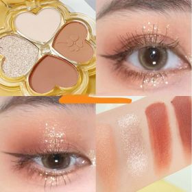 20  Pallet Pearly Matte  Shiny Make-Up Cosmetics (Color: 4Colors 02)