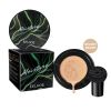 Air Cushion CC Cream Mushroom Head Foundation, Moisturizing BB Cream Makeup Long Lasting Matte Concealer (Natural)
