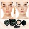 Air Cushion CC Cream Mushroom Head Foundation, Moisturizing BB Cream Makeup Long Lasting Matte Concealer (Natural)
